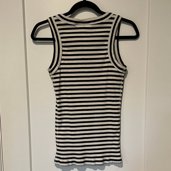 InWear Dagna Striped Ribbed Tank - XL - Picture 5 of 7